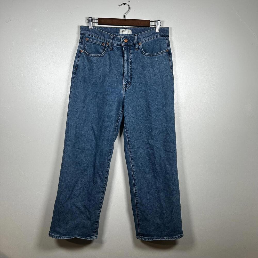 Madewell The Perfect Vintage Wide Leg Crop Jeans